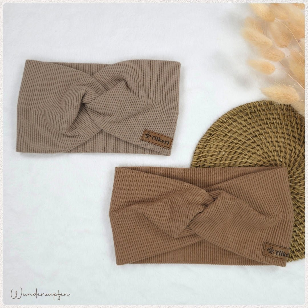 Knotenstirnband *Ottoman* - Wunderzapfen -