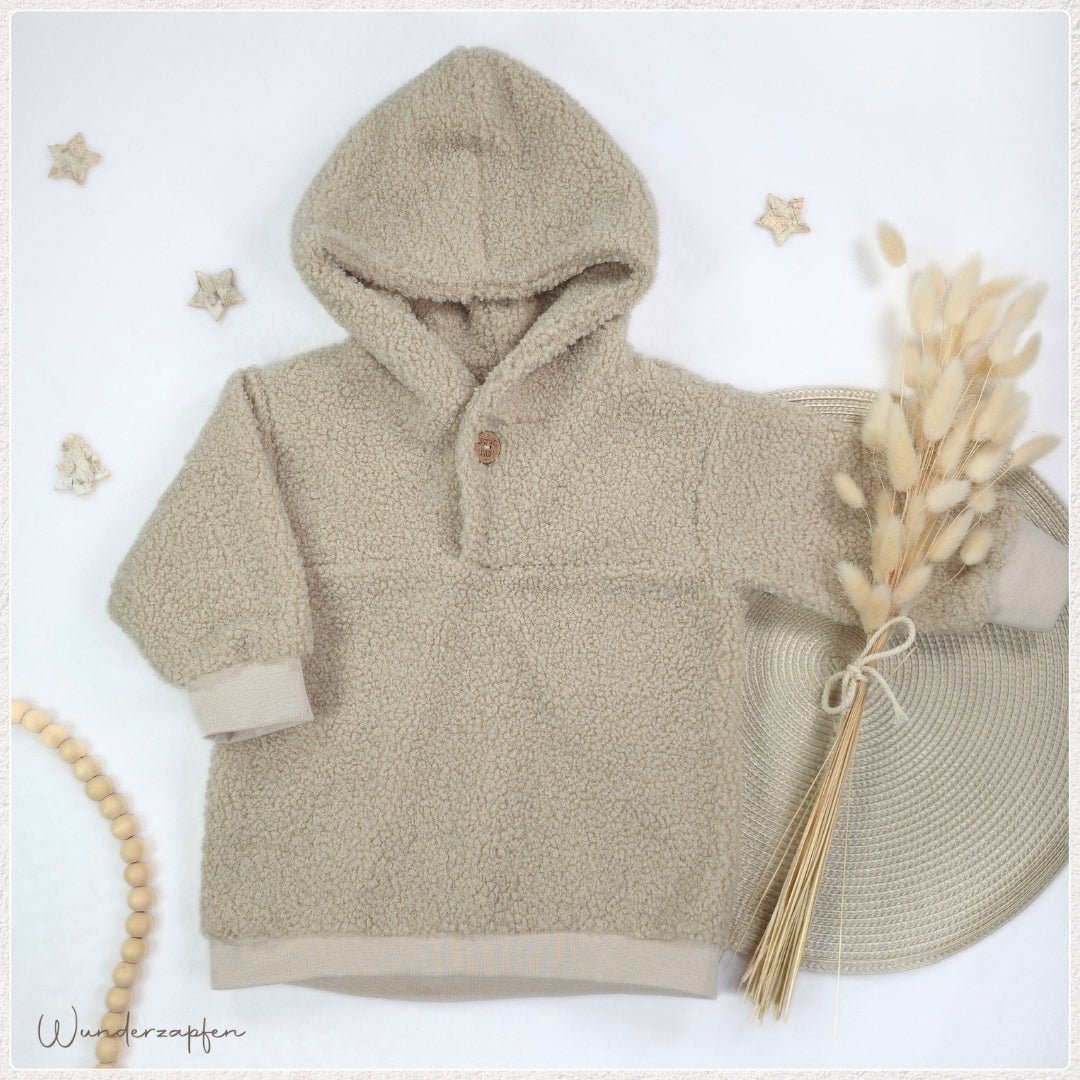 Outdoor - Hoodie *Hellbeige* - Wunderzapfen -