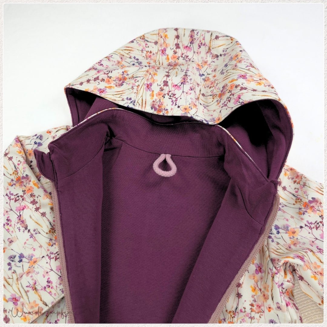 Softshell - Jacke *Wildblumen* - Wunderzapfen -