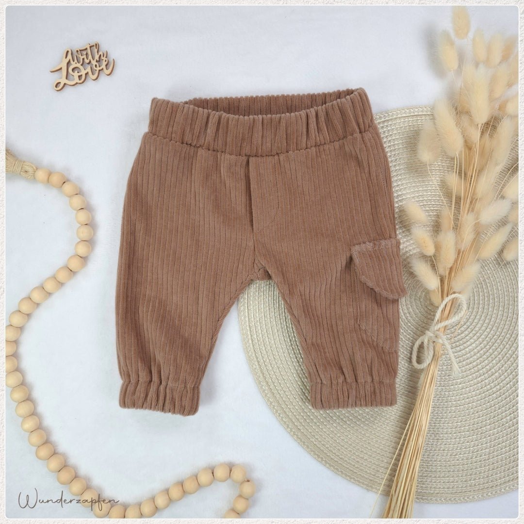 Baggy Boy Nickycord *Cafe au lait* - Wunderzapfen -
