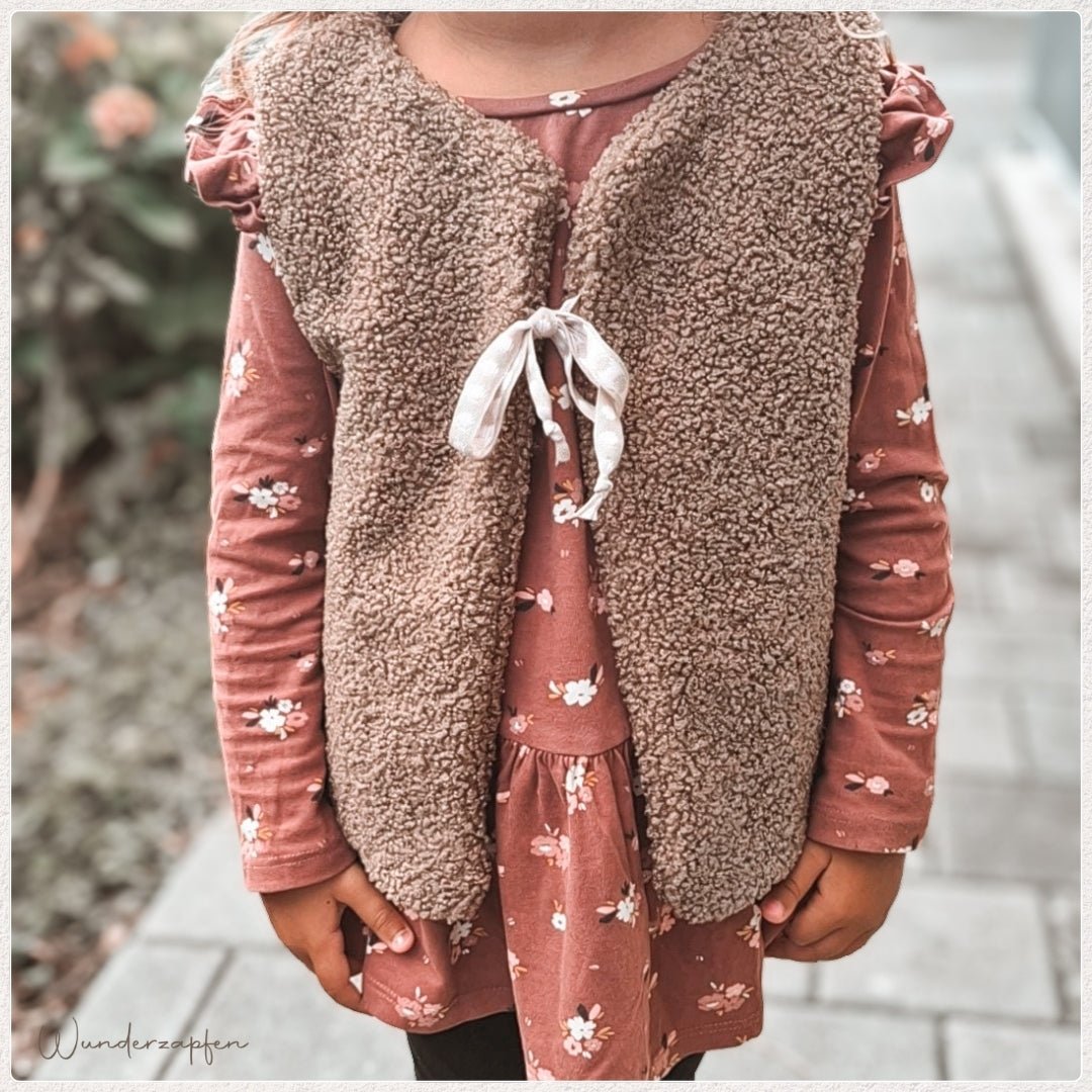 Teddy - Weste - Wunderzapfen -