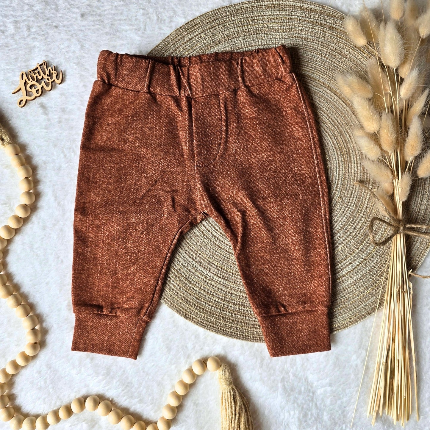Baggy Boy *Rusty Denim* Gr. 68 - Wunderzapfen -