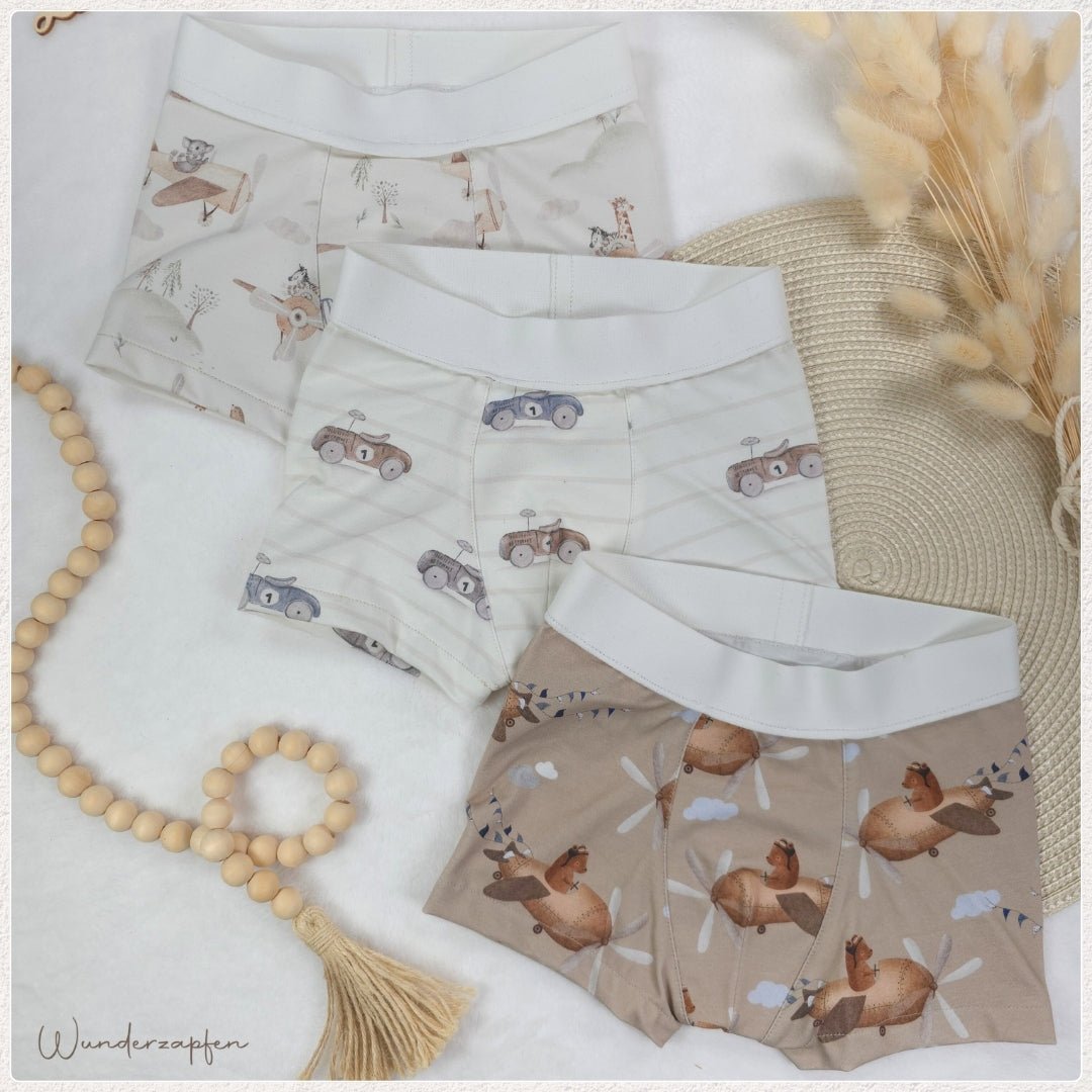 Boxershorts Gr. 104 - Wunderzapfen -
