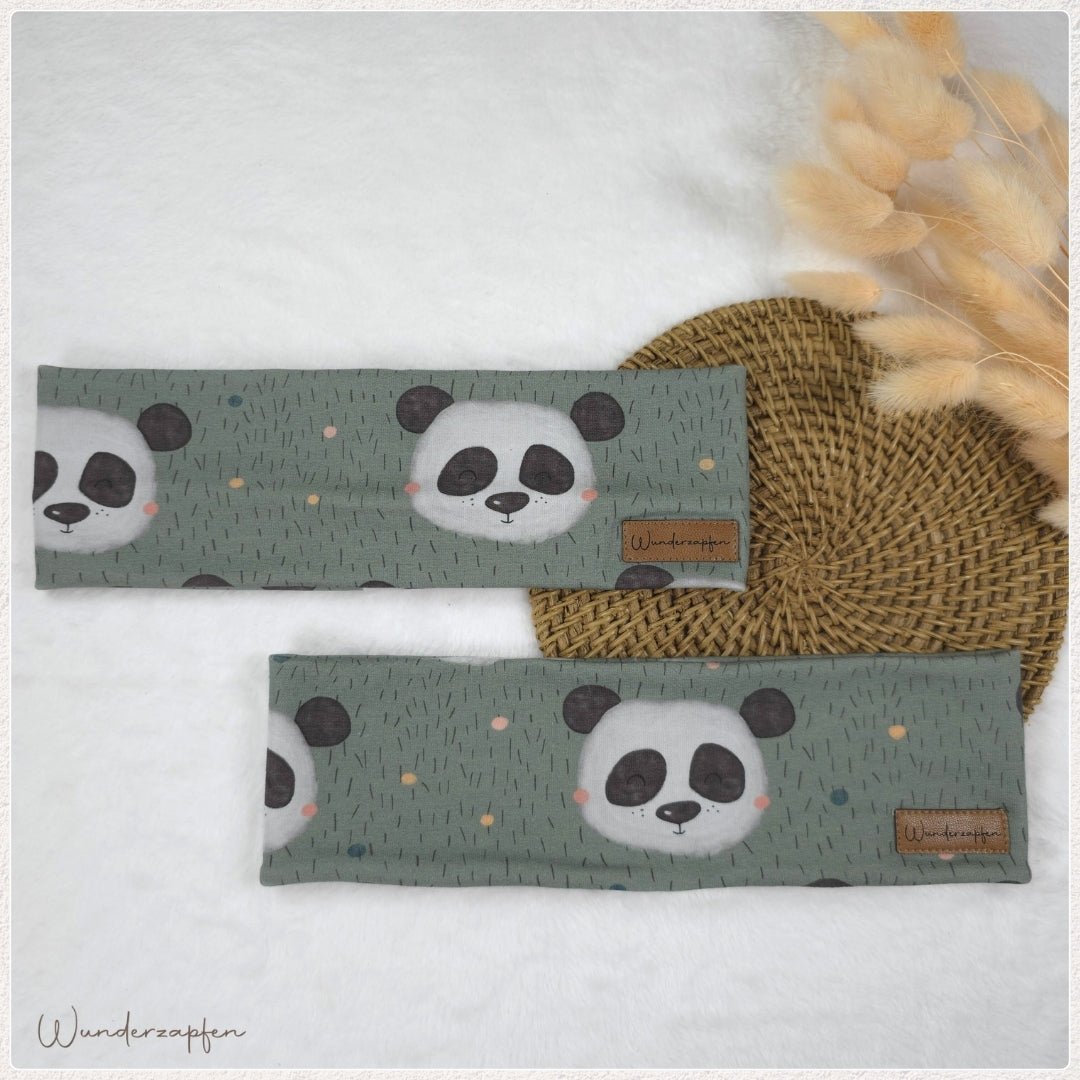 Stirnband *Panda* - Wunderzapfen -
