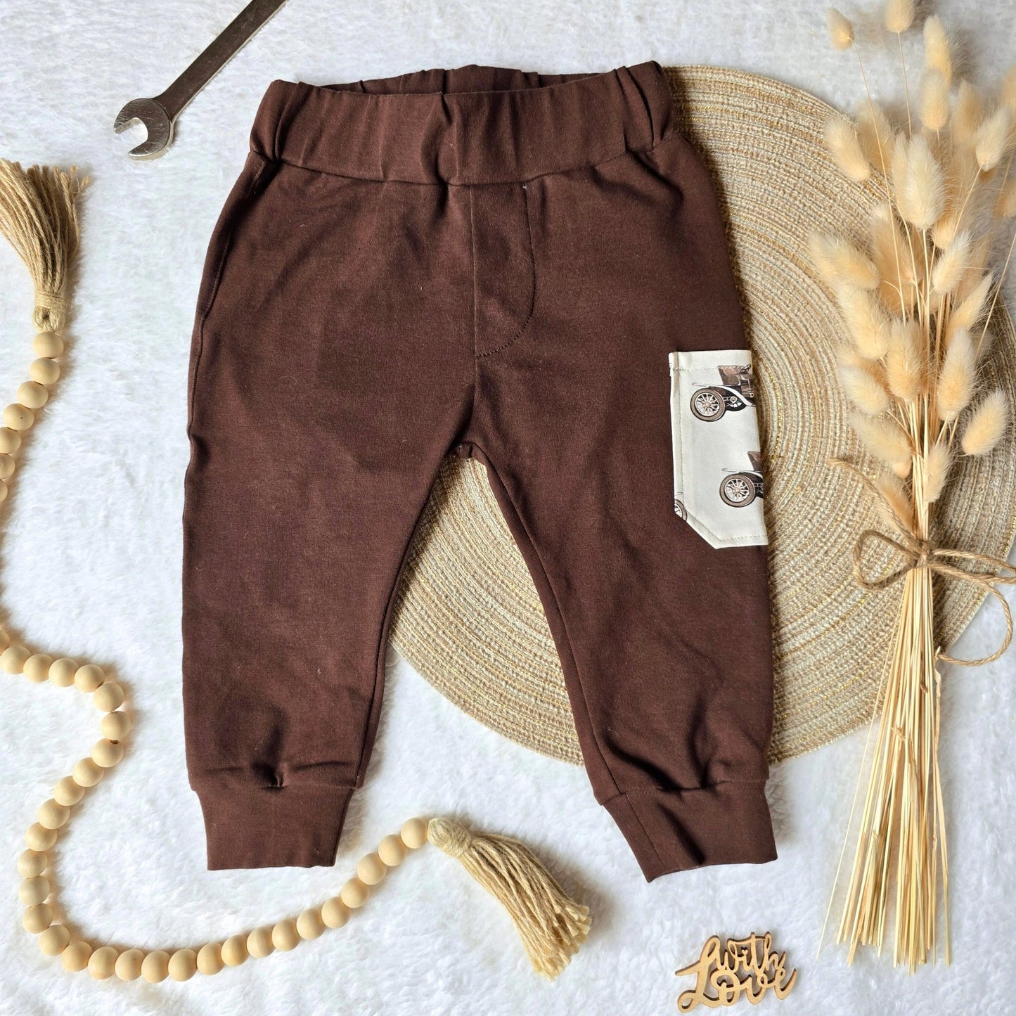Baggy Boy *Oldtimer* Gr. 80 - Wunderzapfen -