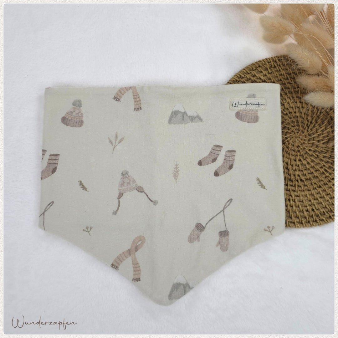 Dreieckloop Baby *Winter Things* - Wunderzapfen -