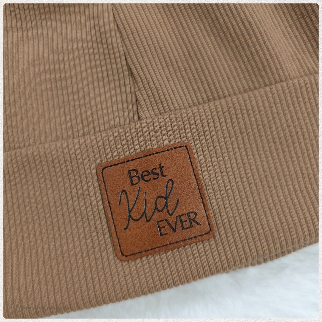 Mütze Feinripp *Taupe* - Wunderzapfen -