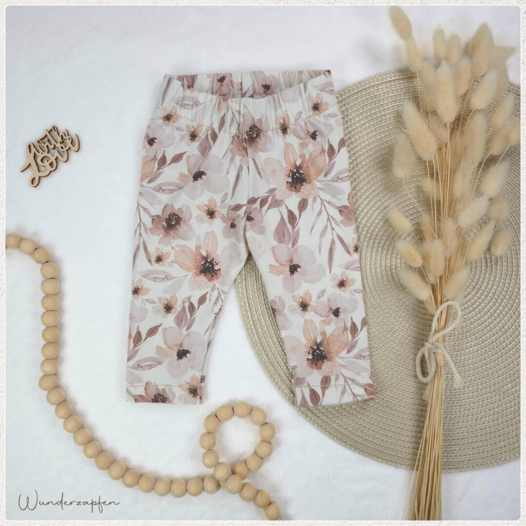 Leggins *Blumen* - Wunderzapfen -