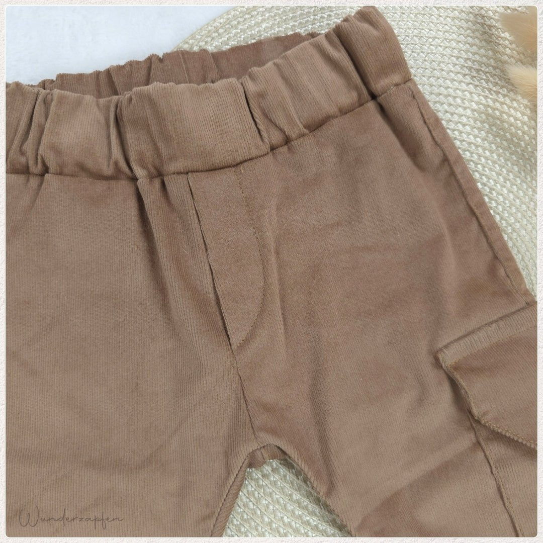 Baggy Boy *Cord beige* - Wunderzapfen -
