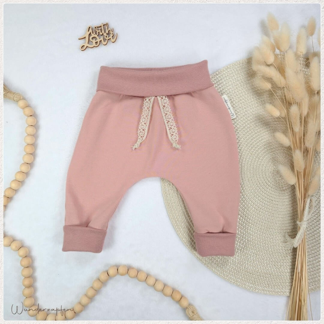 Pumphose schmal *Rosa* - Wunderzapfen -