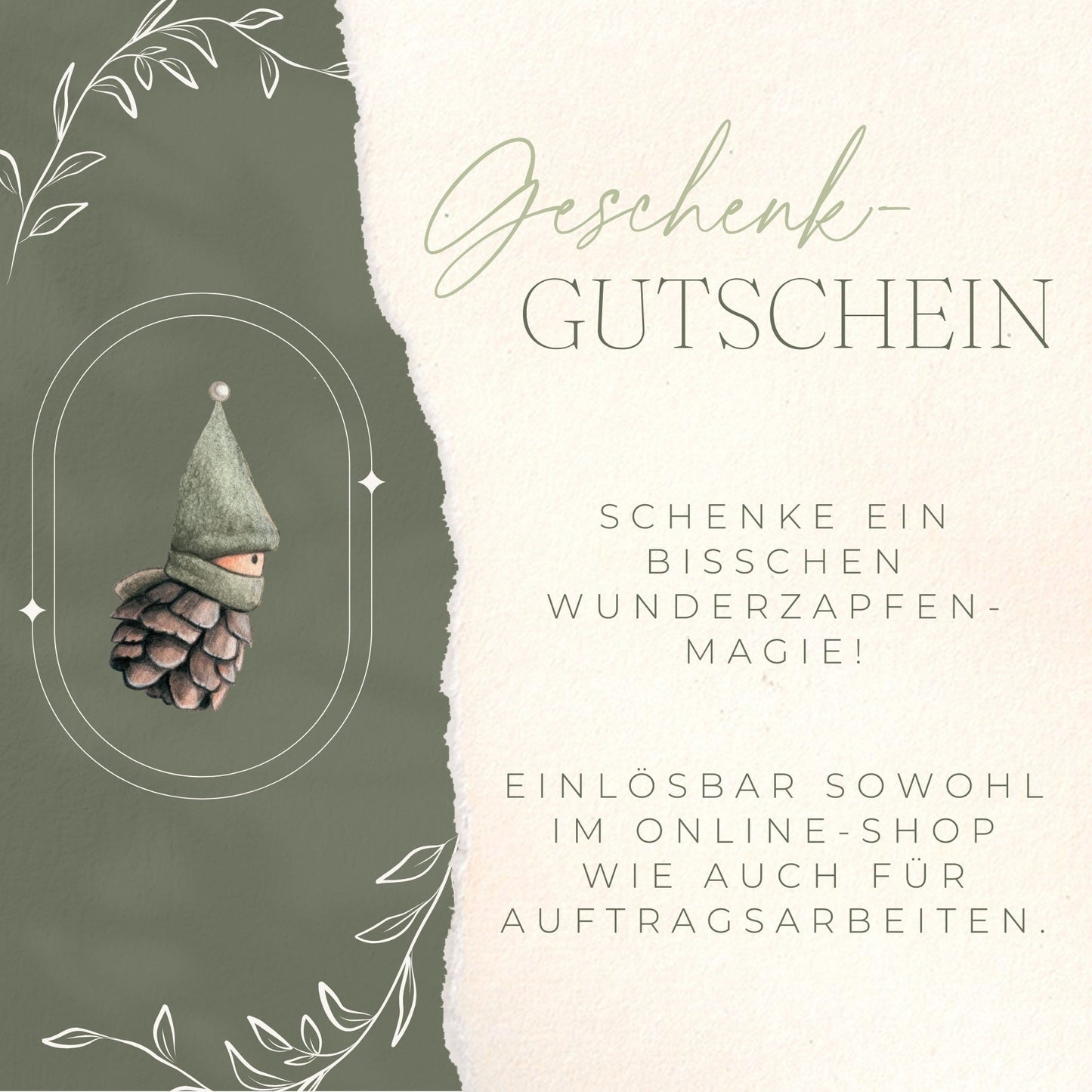 Wunderzapfen - Gutschein - Wunderzapfen -