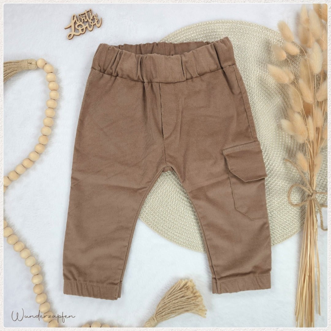 Baggy Boy *Cord beige* - Wunderzapfen -
