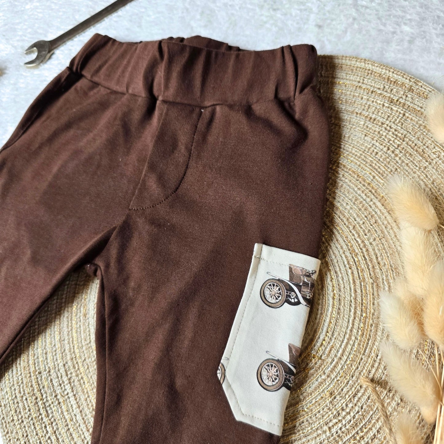 Baggy Boy *Oldtimer* Gr. 80 - Wunderzapfen - 