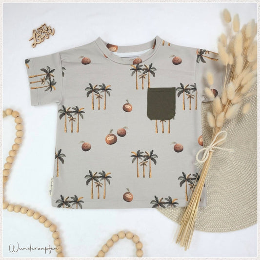 Oversized Shirt *Coconut Beach* - Wunderzapfen - 