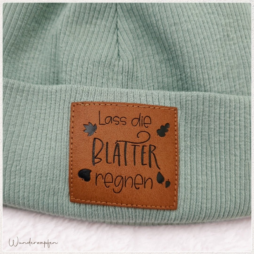Mütze Feinripp *Salbei* - Wunderzapfen - 