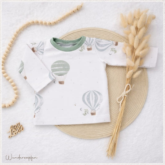 Langarmshirt *Heissluftballone* - Wunderzapfen - 