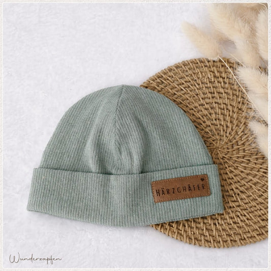 Mütze Feinripp *Härzchäfer Altmint* - Wunderzapfen - 