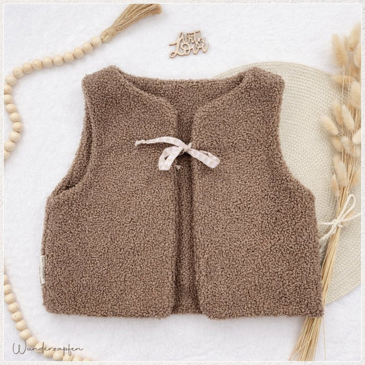 Teddy - Weste - Wunderzapfen - 