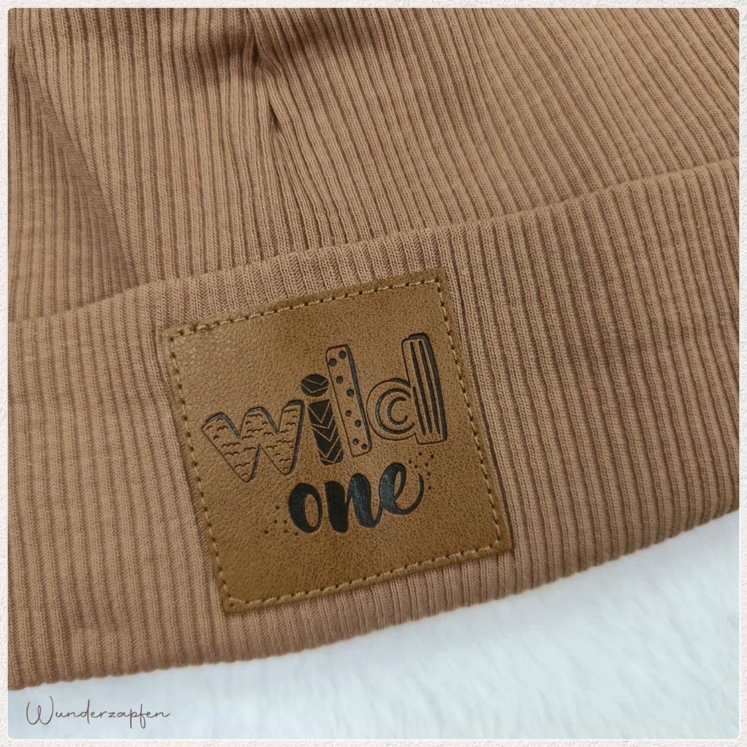 Mütze Feinripp *Taupe* - Wunderzapfen - 