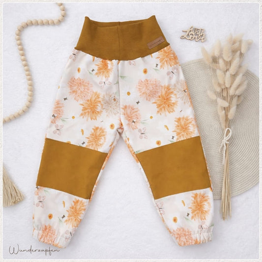 Softshell - Bundhose *Blumen & Bienen* - Wunderzapfen - 