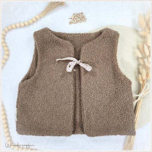 Teddy - Weste - Wunderzapfen - 