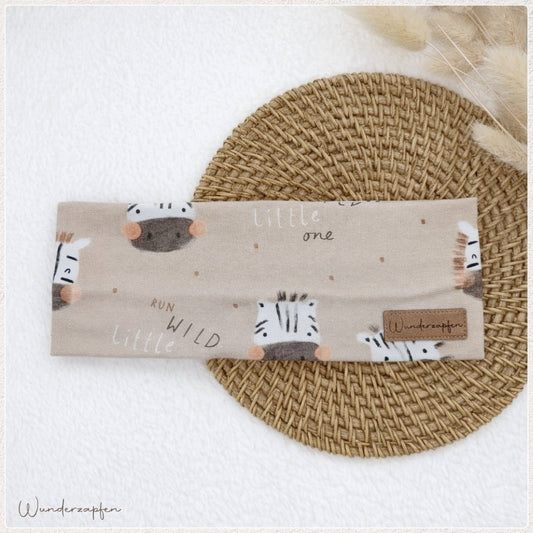 Stirnband *Zebra* - Wunderzapfen - 