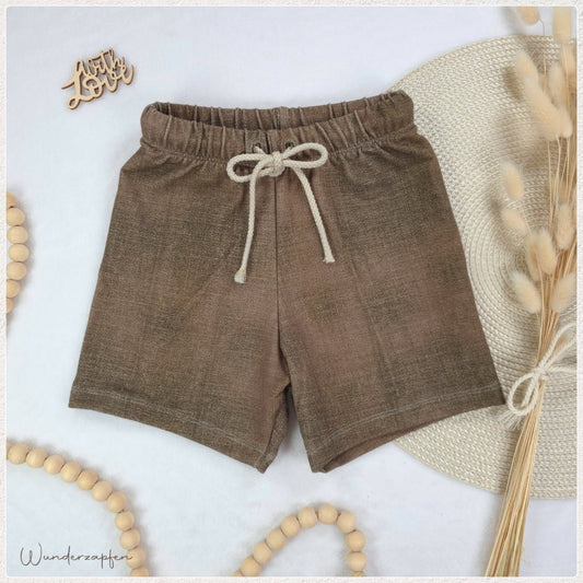 Shorts *Brown Denim* - Wunderzapfen - 