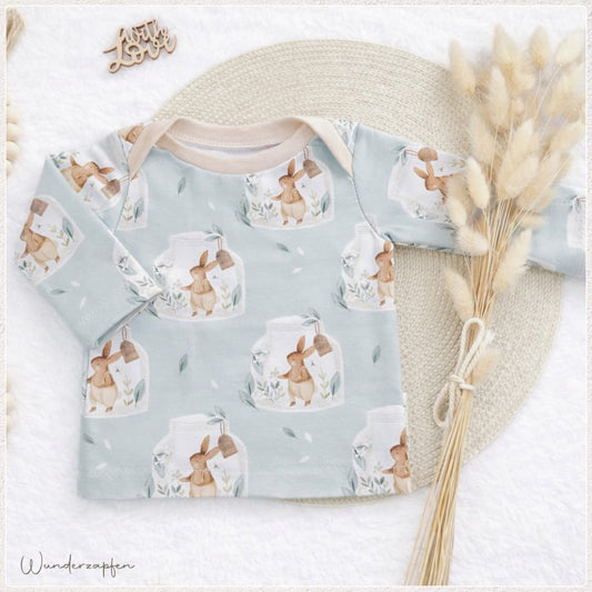 Langarmshirt *Gartenhase* - Wunderzapfen - 